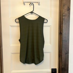 Born Primitive Forest Green Tank Top